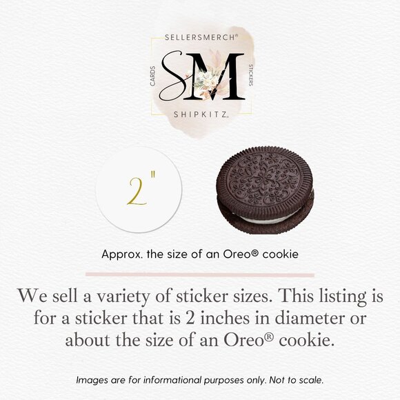 Hey Beautiful Sticker with Closet Business Name - 2inch - Picture 2 of 2